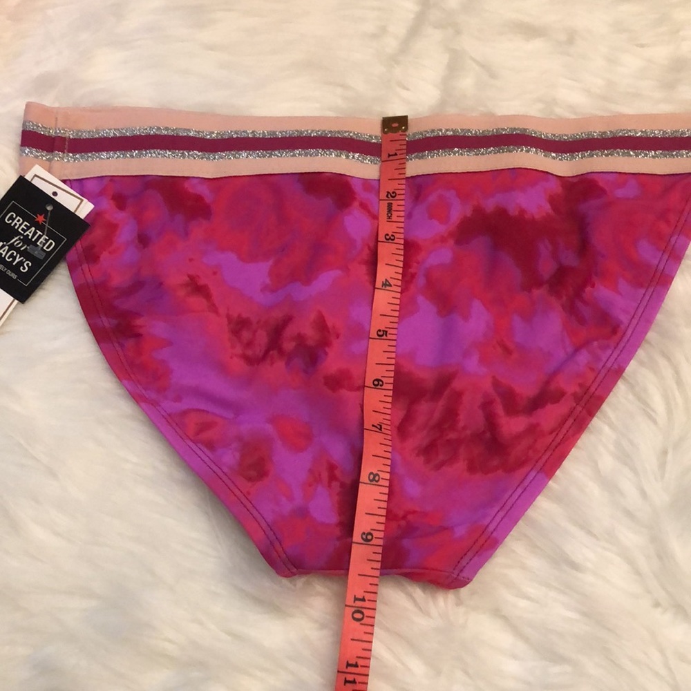 NWT Hula Honey Pink Camo Swim Bikini Bottom Size M - Picture 7 of 10